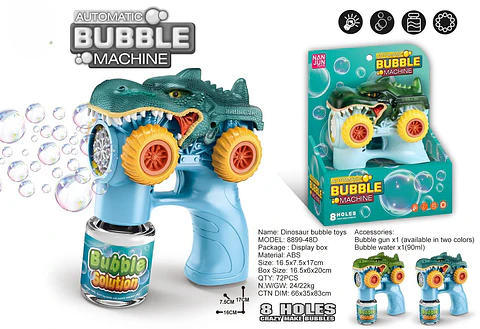 BURBUJERO DE DINOSAURIO