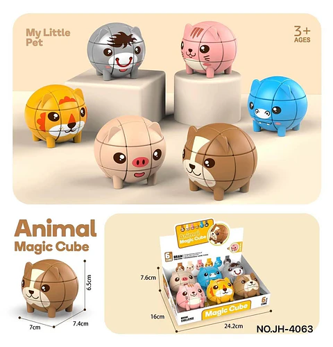 CUBO MÁGICO DE ANIMALES