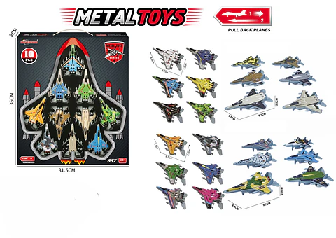 AVION DE JUGUETE SET 