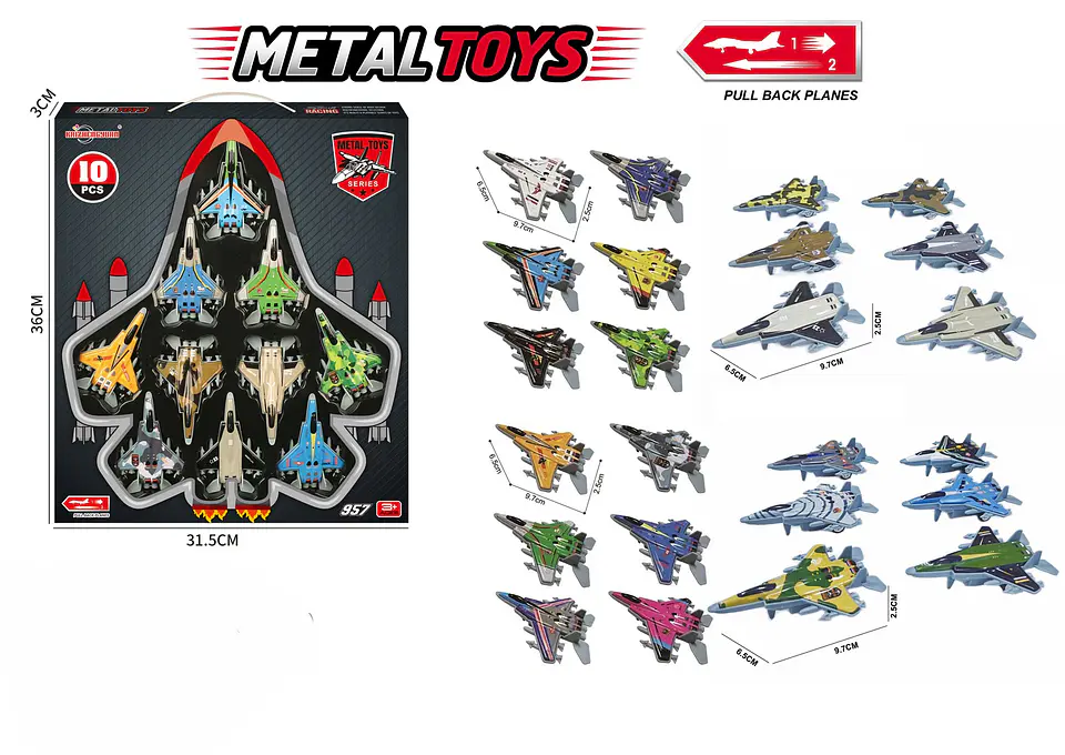 AVION DE JUGUETE SET  1