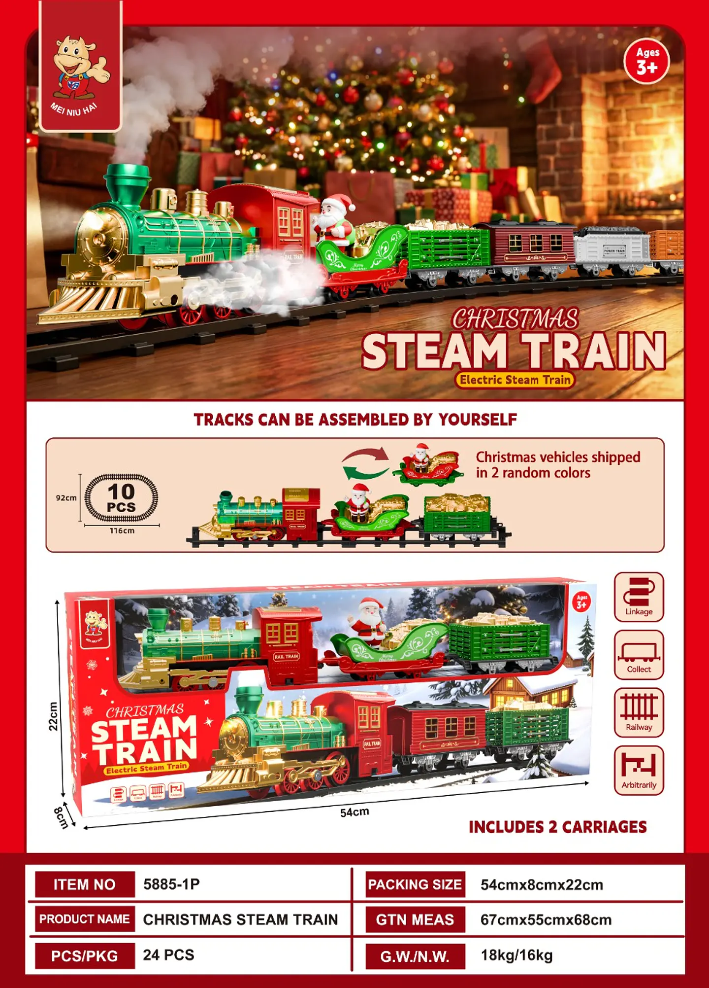 TREN DE VAPOR DE NAVIDAD 1