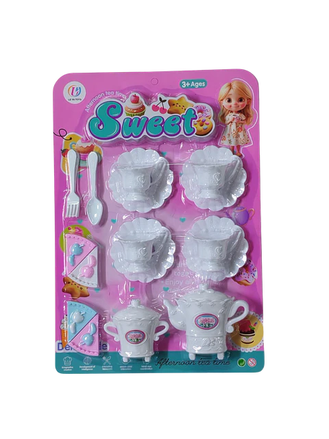 JUGUETE DE JUEGO DE TÉ