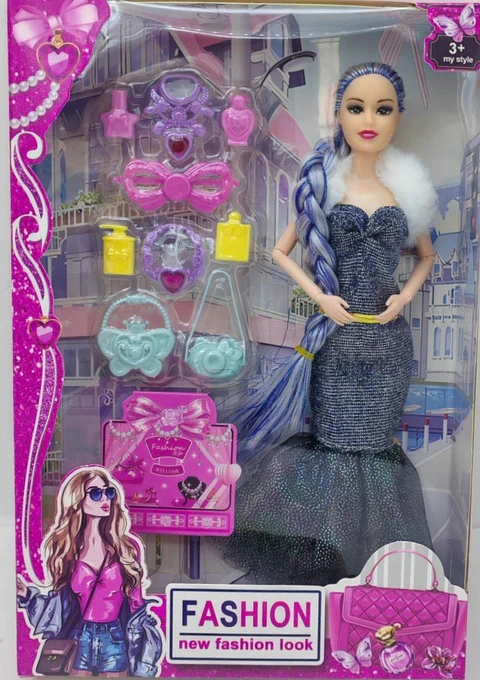 MUÑECA CON ACCESORIOS