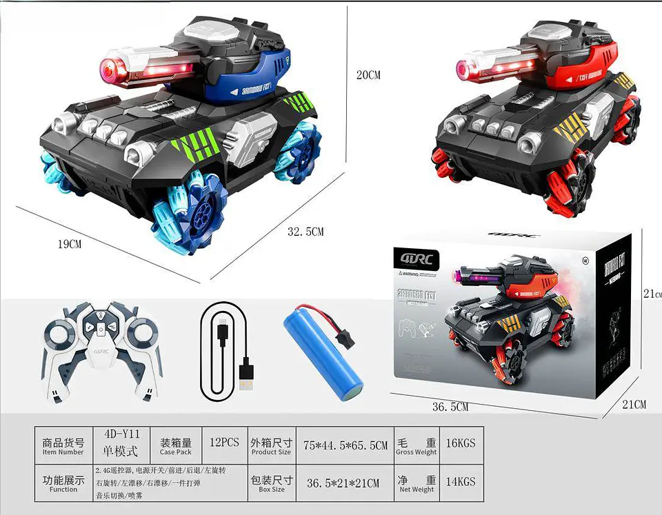 CARRO CON CONTROL REMOTO 1