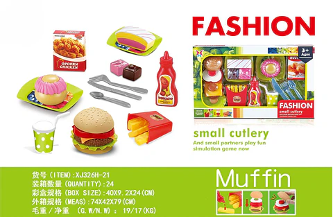 JUGUETE DE COMIDA Y ACCESORIOS