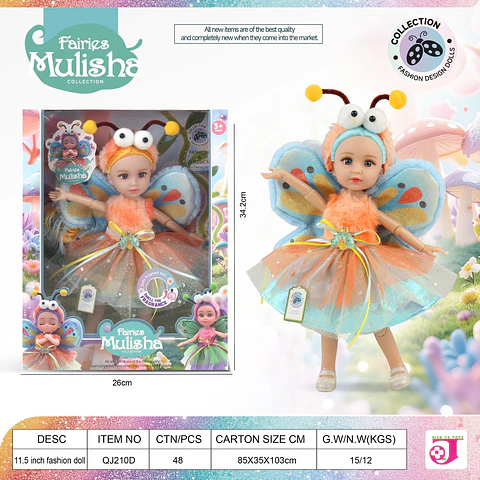 MUÑECA CON ROPA