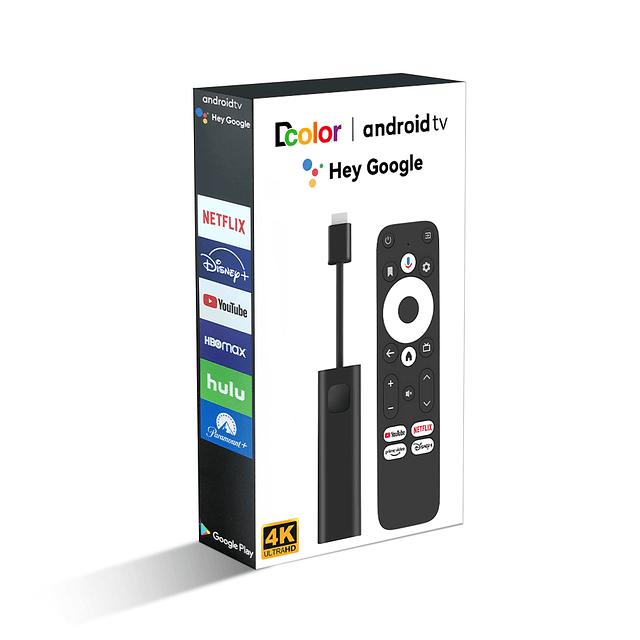 DColor GD1 tv Stick 4k Negro