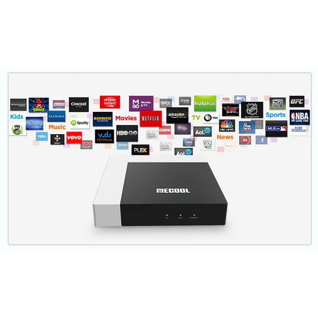 KM7 PLUS TV-BOX 4K Blanco/Negro                                                  