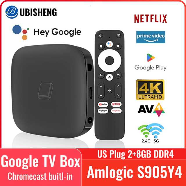 Hako Pro Smart TV-BOX 4K  Negro