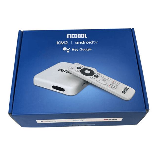 Mecool KM2 Smart TV-Box 4K -Blanco