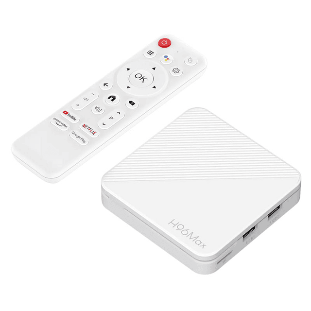 TV BOX H96 MAX 4K -Blanco
