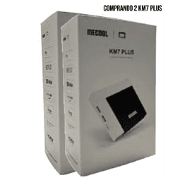 KM7 PLUS TV-BOX 4K Blanco/Negro                                                  