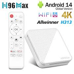 TV BOX H96 MAX 4K -Blanco