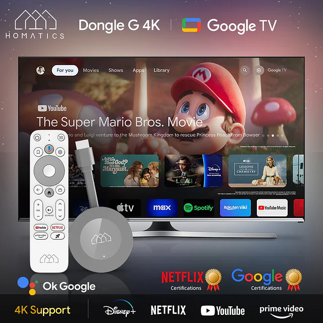 HOMATICS Dongle G 4K Blanco