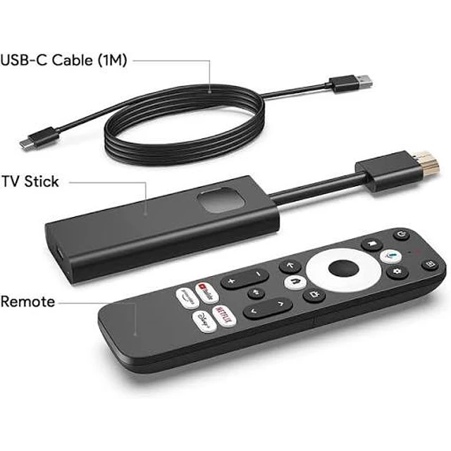 Tv Stick GD1 4K Negro