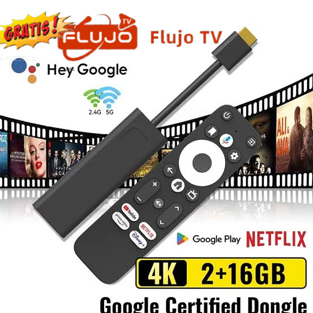 Tv Stick GD1 4K Negro