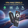 Tv Stick H96 Max- Negro