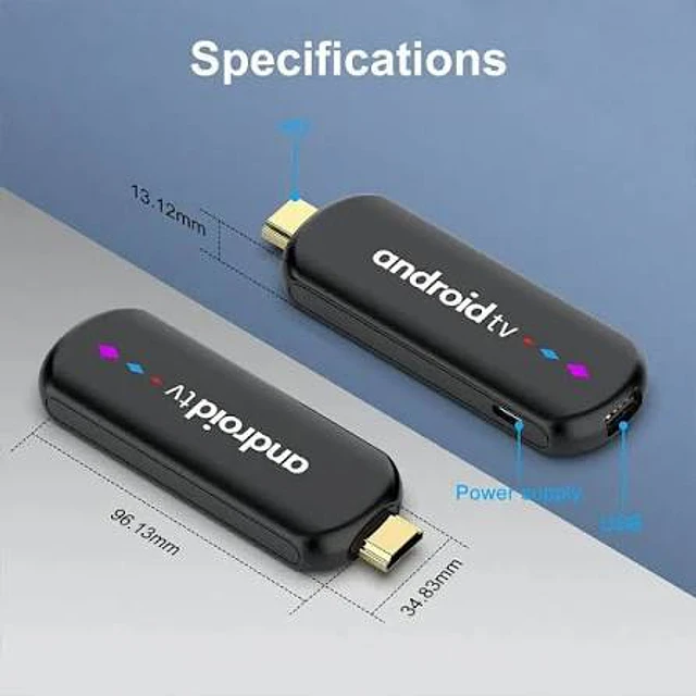 Tv Stick H96 Max- Negro