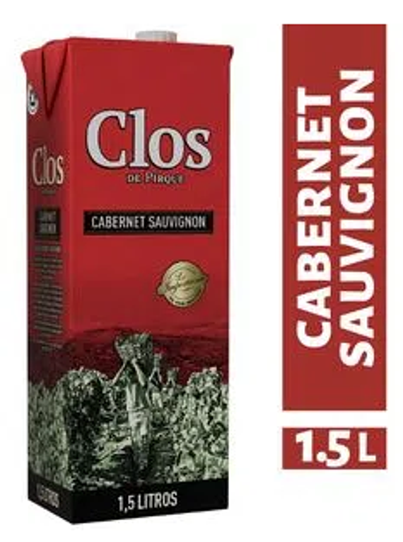 VINO CLOS 1.5 LT TETRA TINTO X DISPLAY (8 UNIDADES)