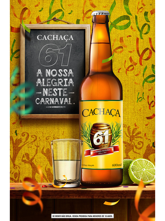 RON CACHAZA 61 (ARRIBA DE 3 UNIDADES)