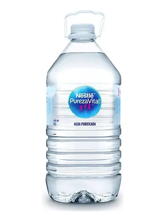 AGUA MINERAL SIN GAS NESTLE 4 LITROS (DISPLAY 4 UNIDADES)