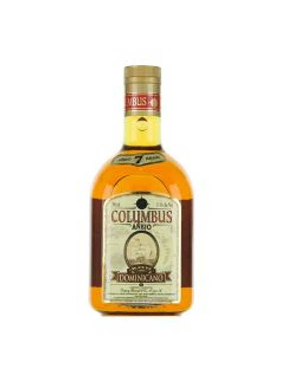 RON COLUMBUS ANEJO 7 AÑOS (ARRIBA DE 3 UNIDADES)