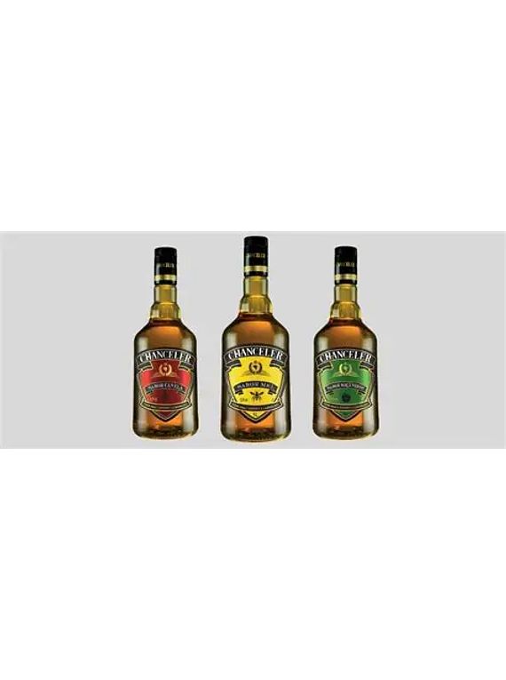 WHISKY CHANCELLER SABORES LITRO (ARRIBA DE 3 UNIDADES)