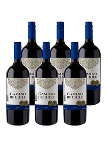 BOTELLON CAMINO DE CHILE 1.5 MERLOT Y CABERNET (6 UNIDADES)