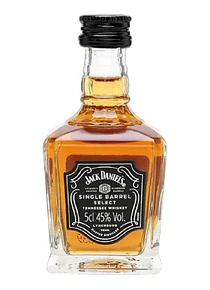 JACK DANIELS SINGLE BARREL MINIATURA 50 ML (DESDE 4 UNIDADES O MAS)