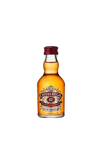 CHIVAS REGAL MINIATURA 50 CC (DESDE 6 UNIDADES)