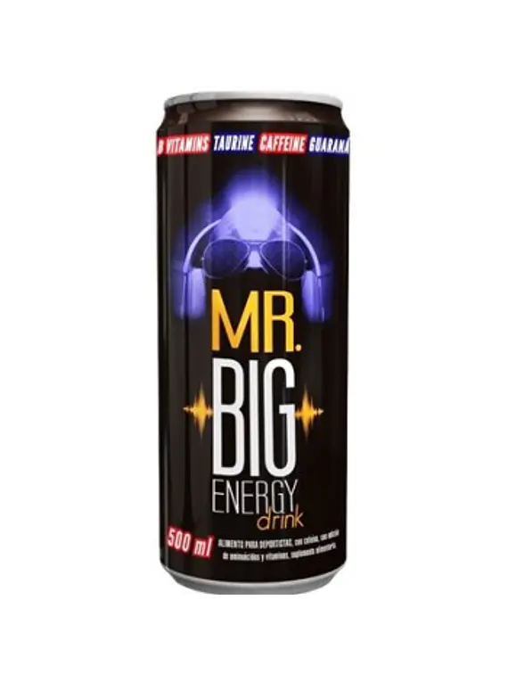 LATA MISTER BIG TRADICIONAL 500 ML X DISPLAY (24 UNIDADES)