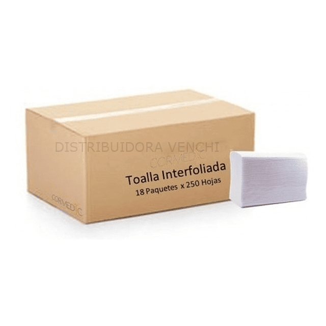 Toalla Interfoliada Hoja Simple Caja 4500 und