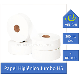 Papel Higienico Jumbo 300x4