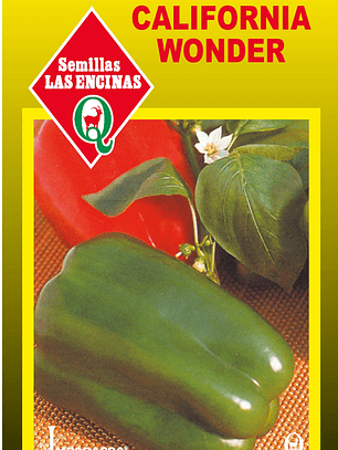 Pimentón California Wonder