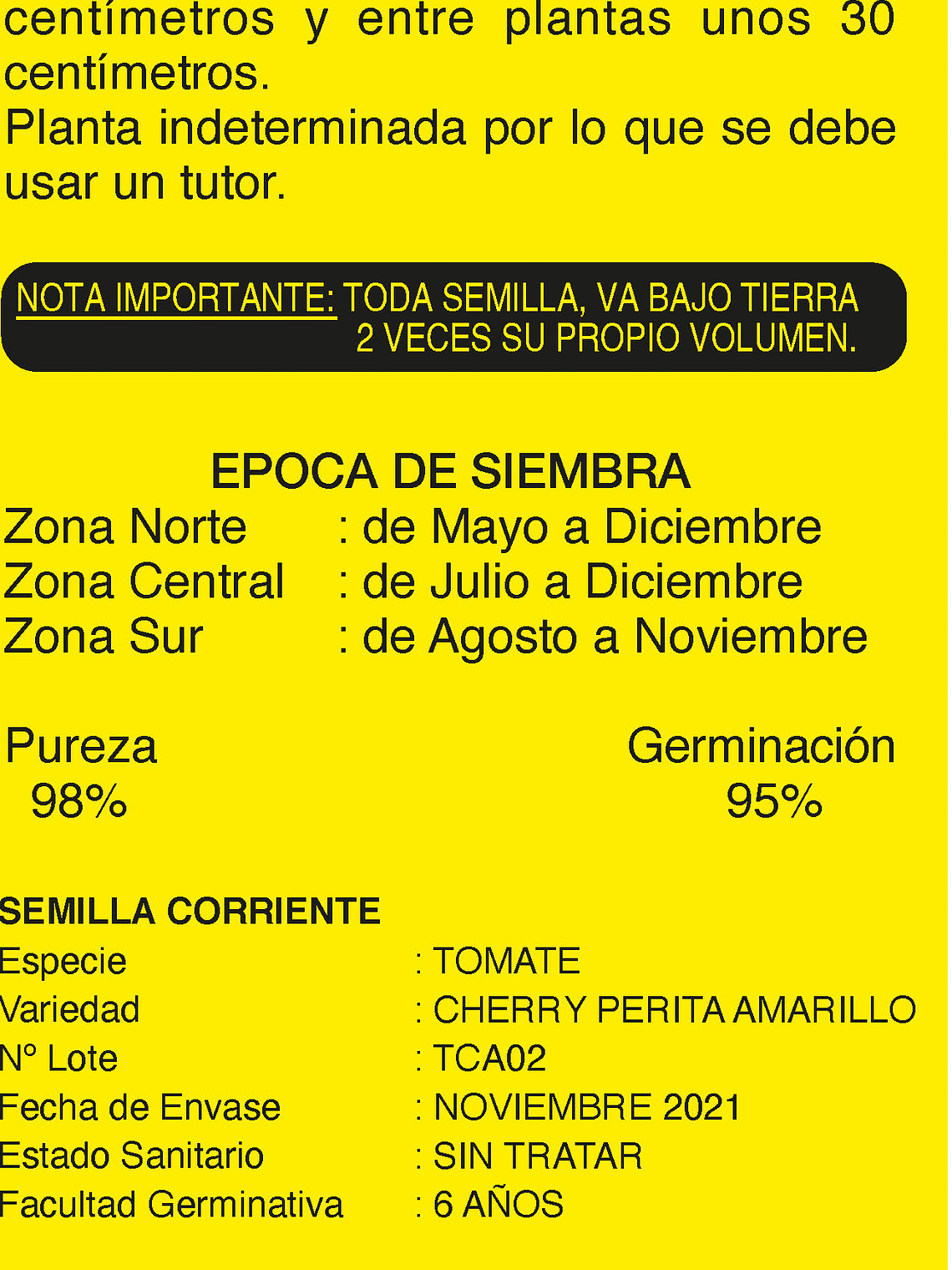 Tomate Cherry Pera Amarillo 3