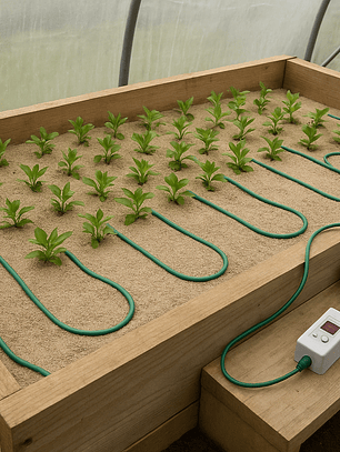 Cable Calefactor para Tierra