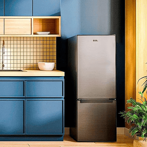 Geladeira Eos 192 Litros Duplex Inverse Inox Erv260ids 110v