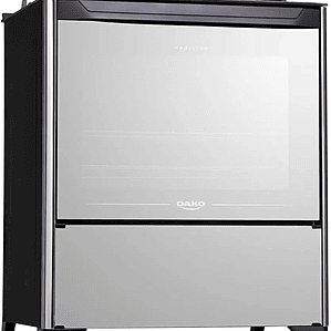 Fogão 5 bocas Dako Magister Style com Mesa de Vidro e Tripla Chama