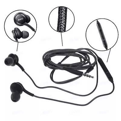 Audifonos In-Ear con Cable, Manos Libre y Botón de volumen Sonido Nitido $800 Detalle