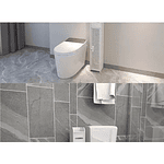 Mueble Estante De Baño Lavandería Organizador Color Blanco