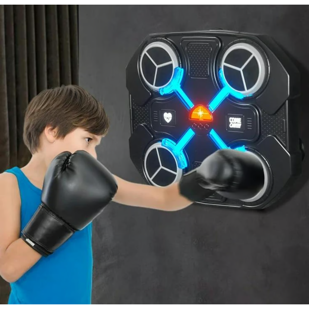 Máquina de Boxeo Musical Entrenamiento Inteligente Bluetooth Para Adolescentes y Niños