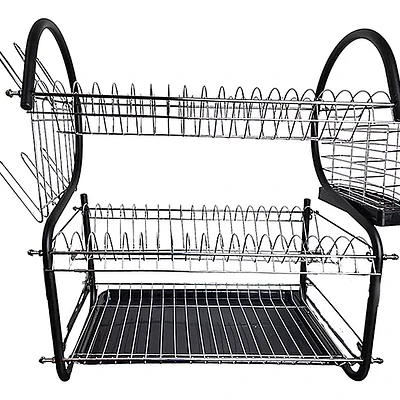 Secador Escurridor De Loza Platos 2 Niveles Tipo S