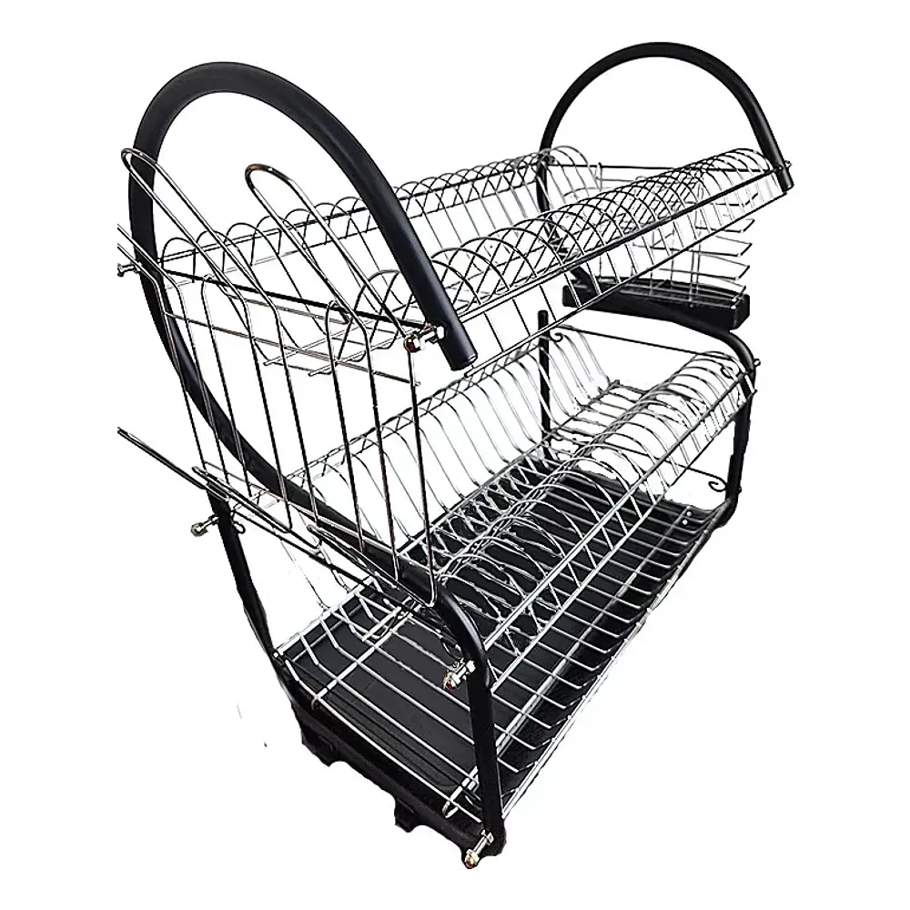 Secador Escurridor De Loza Platos 2 Niveles Tipo S