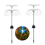  Estaca Solar de Medusa Multicolor 