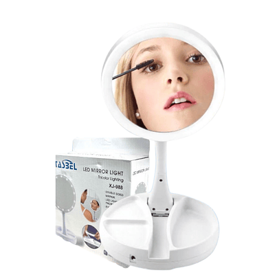 Espejo Led 360° Usb y a Pilas 