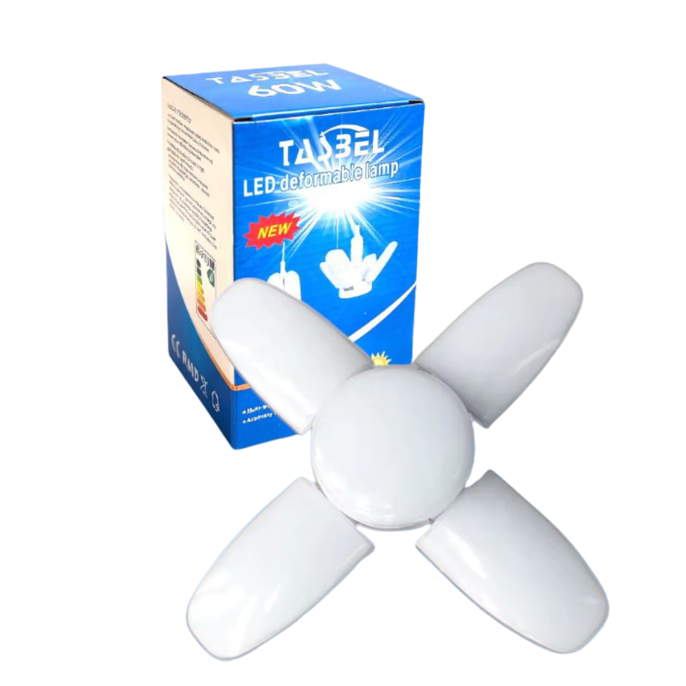 Ampolleta Led Angulo Ajustable 4 Aspas luz Blanca 