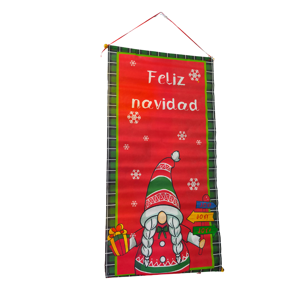 Pendón Colgante Navideño Diseños 40cmx75cm