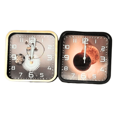 Reloj Pared Cuadrado Diseño 