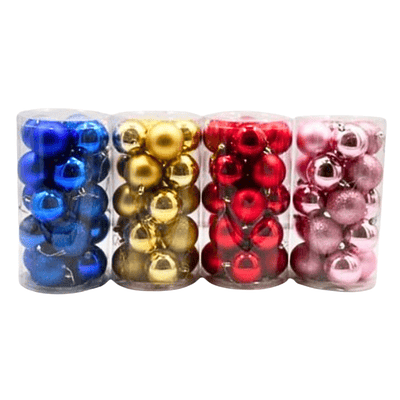 Esferas de 7cm Árbol De Navidad Decoración Navideña 20pcs