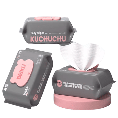 Toallitas humedas Beiku 13x180cm 60 unidades